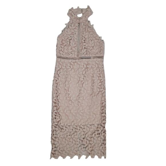 Bardot Gemma Halter Crochet Lace‎ Dress Size XS Cocktail Night Out Event Party - Picture 1 of 13